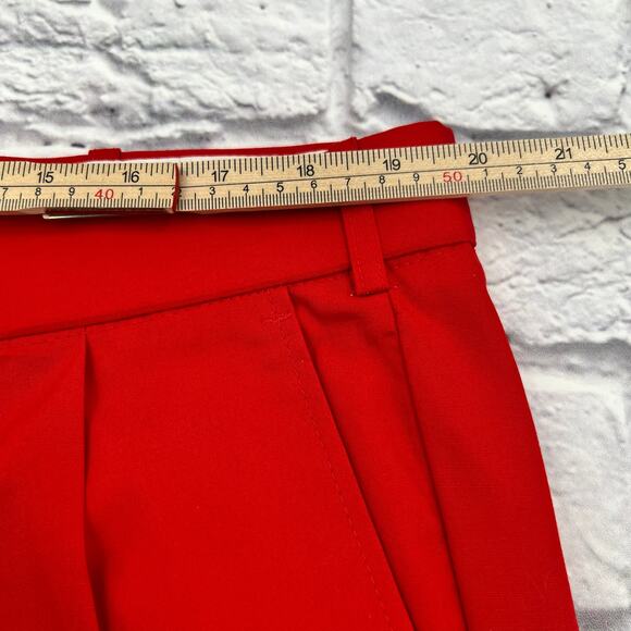 LA MODE Vintage Pleated Golf Pants Men's Size 40 Red Chicago Blackhawks - Picture 8 of 11